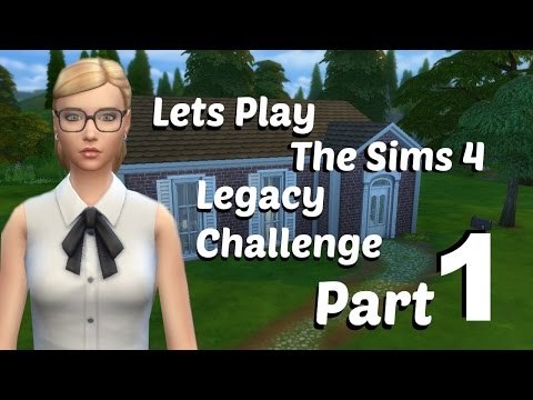 LETS PLAY: THE SIMS 4 - LEGACY - PART 1 - SKILLS