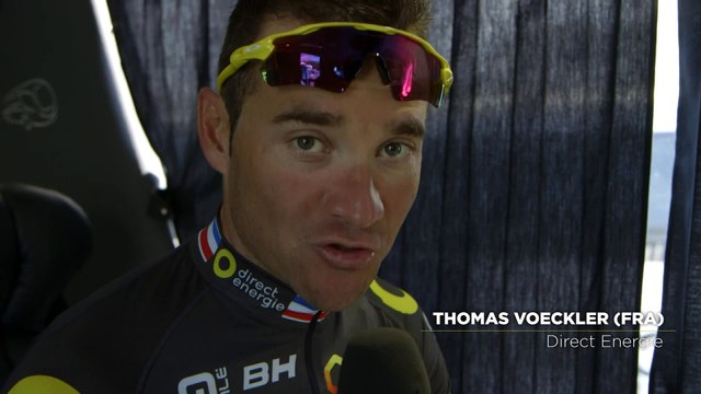Présentation - Etape 8 par Thomas Voeckler (Direct Energie) - Tour de France 2016
