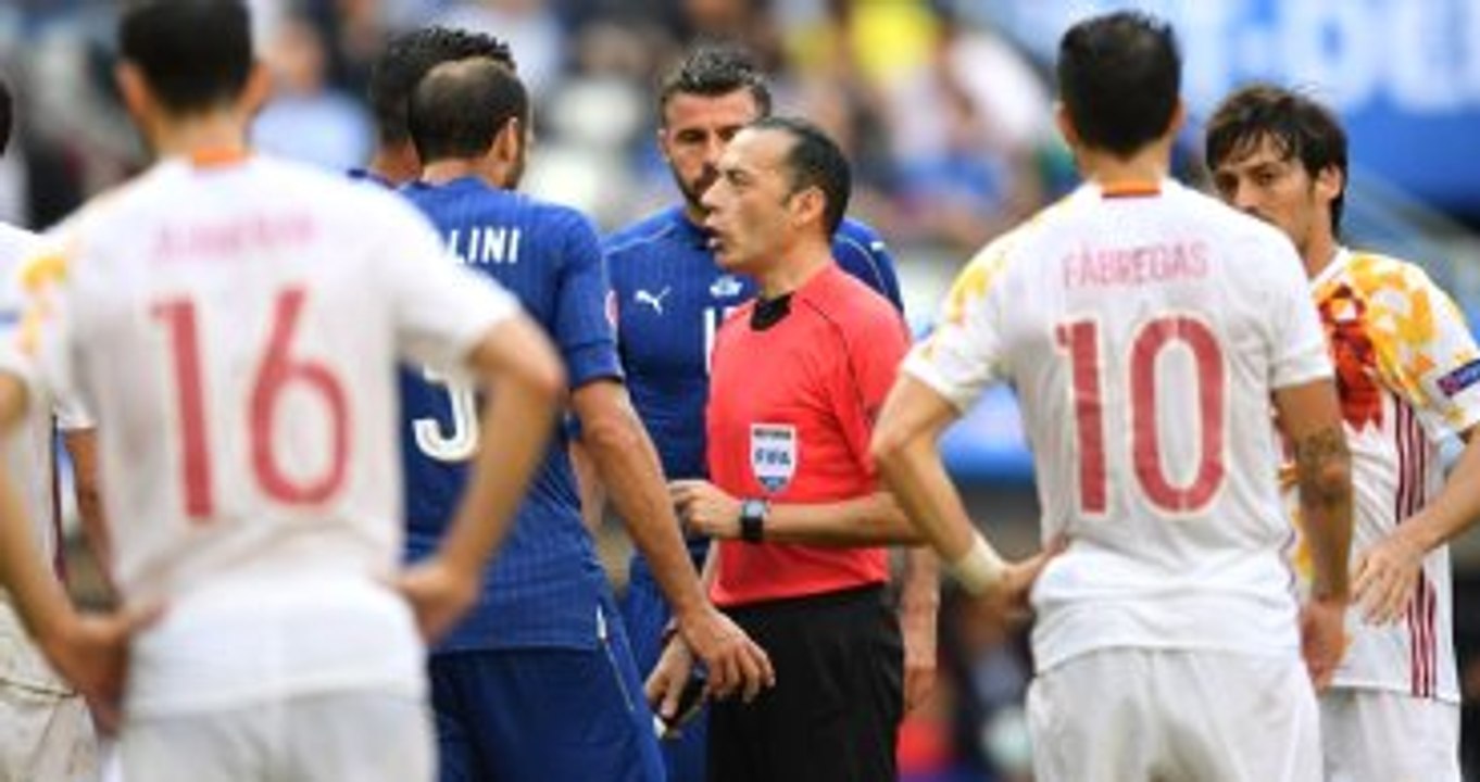 Cüneyt Çakır, İtalya - İspanya Maçından Geçer Not Alamadı