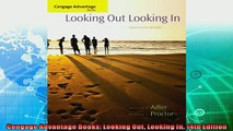 behold  Cengage Advantage Books Looking Out Looking In 14th Edition