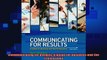there is  Communicating for Results A Guide for Business and the Professions