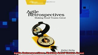 there is  Agile Retrospectives Making Good Teams Great