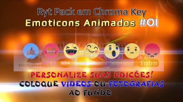 RYT PACK EM CHROMA KEY EMOTICONS ANIMADOS #01 by ryt