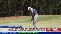 Jason Day pulls out of Rio Olympics due to Zika concerns