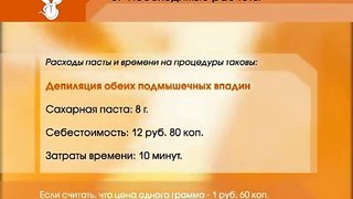 Нормы затрат времени и пасты на шугаринг Шугаринг.Депиляция