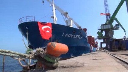 Mersin Laydleyla Yardım Gemisi Limanda