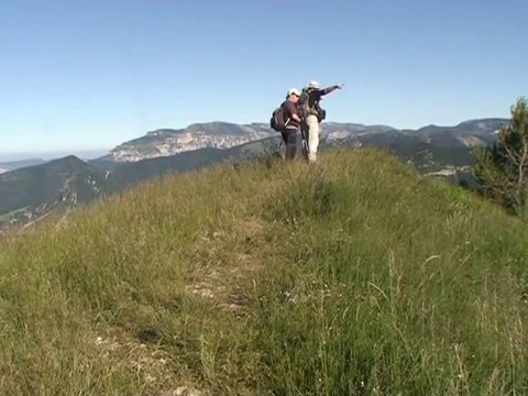 Serre-les-Têtes 1710 m _ du col de Grimone - Glandage 26410