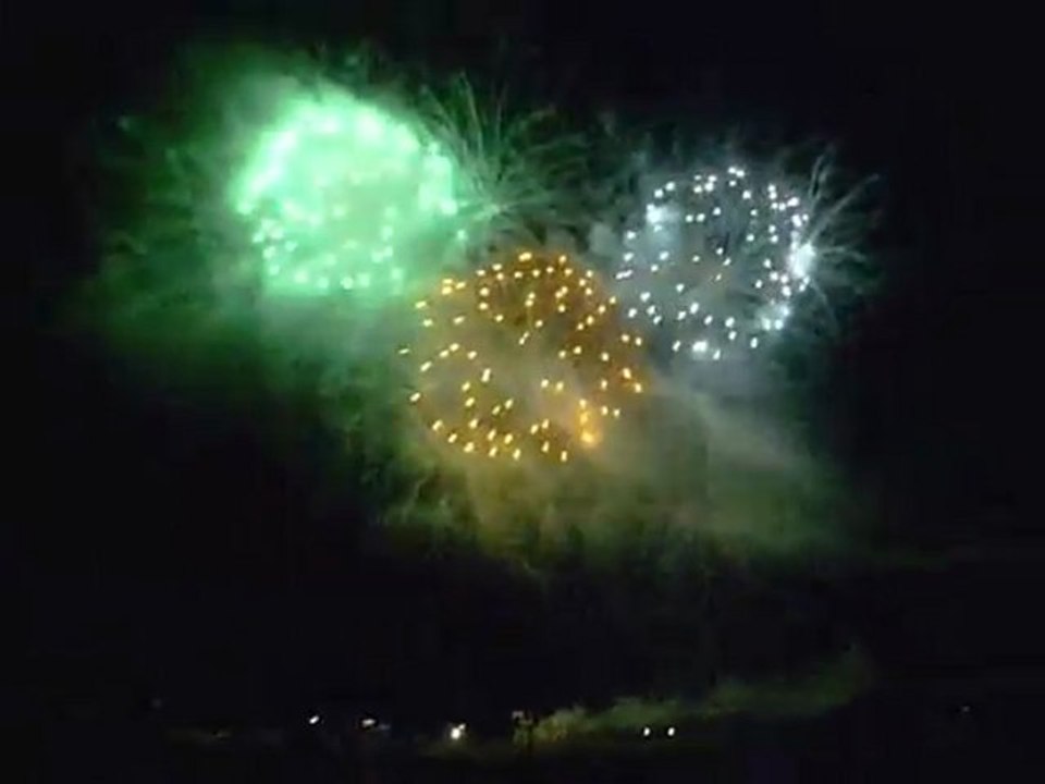 les feux d'artifices à Etaples