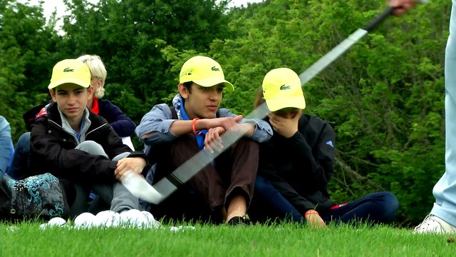 Crocogolf : un clinic à l'Open avec Thomas Levet