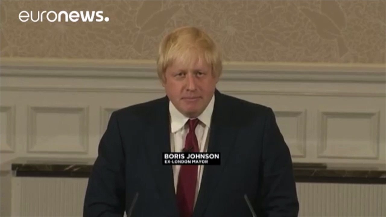 Boris Johnson soulagé : il n'est pas candidat !