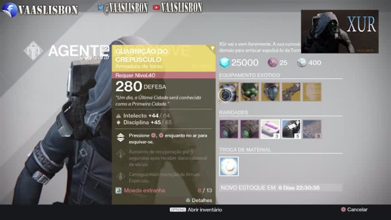 destiny xur locaction