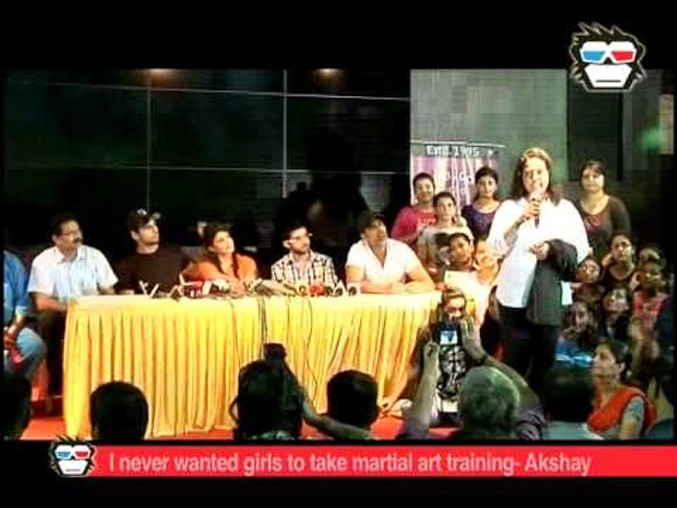 I never wanted girls to take martial art training- Akshay Kumar
