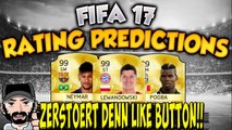 FIFA 17 RATING PREDICTIONS ft. LEWANDOWSKI , NEYMAR & POGBA!! Fifa 17 Ultimate Team deutsch