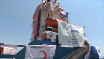 سفينة مساعدات تركية لقطاع غزة