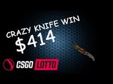 Crazy Knife Win (CSGO BETTING)