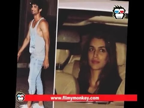 OMG!! Sushant throws party for Kriti Sanon just after entering into new house