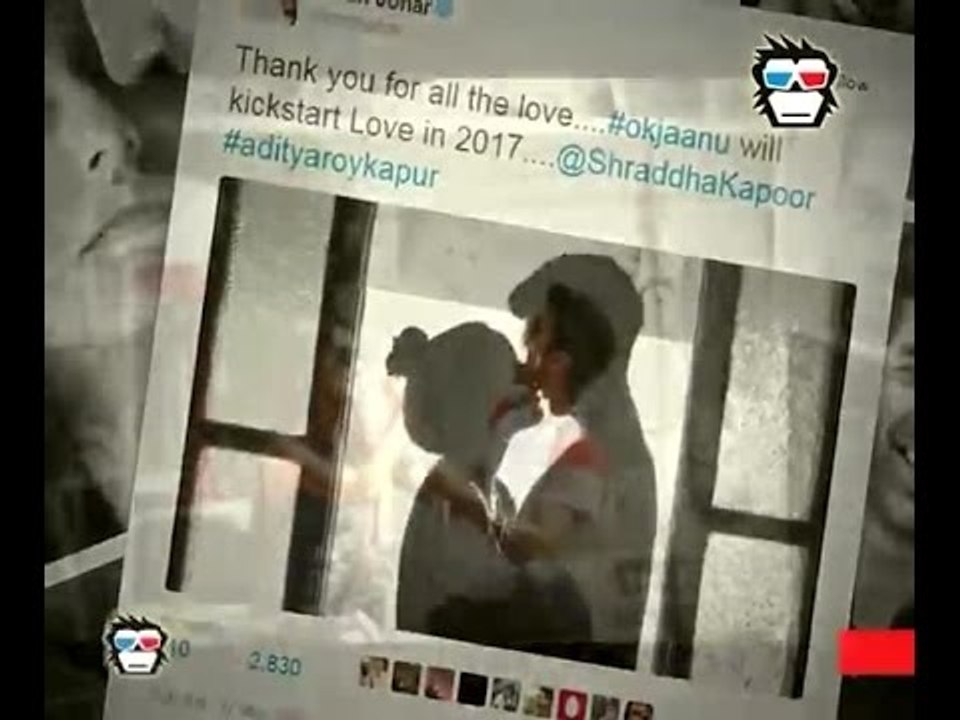 Karan Johar shares an intimate scene between Shraddha-Aditya from ‘Ok Janu’