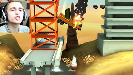 DIPLÔME DU REGGAEMAN CASCADEUR  ! (Bridge Constructor Stunts)