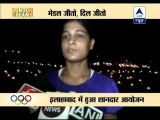 Allahabad: Sports lovers organize grand function to boost players' morale for Olympics
