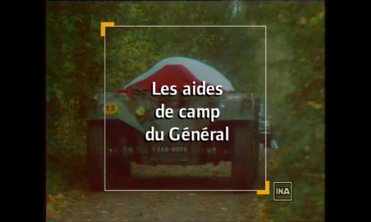 2e Guerre Mondiale - Les aides de camp du Général de Gaulle