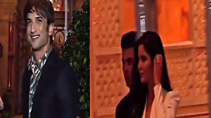 Télécharger la video: Katrina Kaif, Sushant Singh Rajput & Karan Johar At Vogue Awards Party 2016