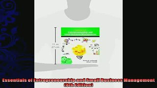 different   Essentials of Entrepreneurship and Small Business Management 8th Edition