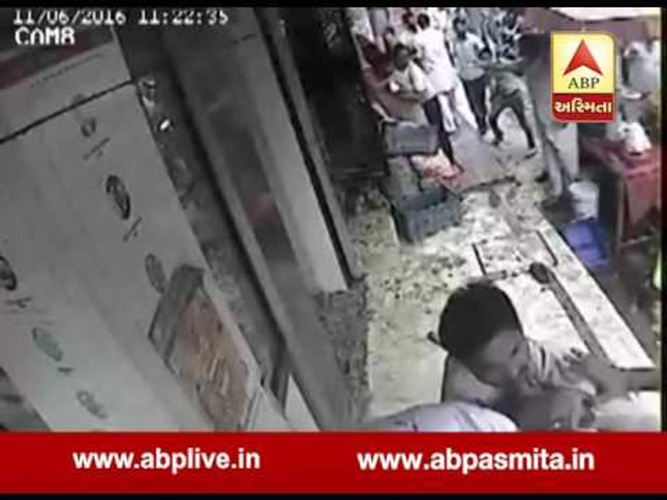 New Delhi Clash CCTV