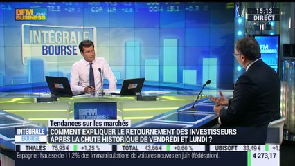 Les tendances sur les marchés: Comment expliquer le retournement des investisseurs après la chute historique de vendredi et lundi ? - 01/07