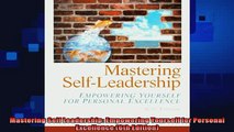 behold  Mastering Self Leadership Empowering Yourself for Personal Excellence 6th Edition