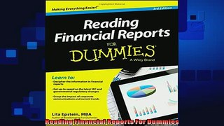 behold  Reading Financial Reports For Dummies