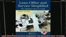 different   Lean Office and Service Simplified The Definitive HowTo Guide