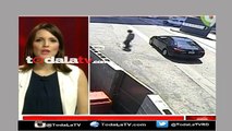 Captado en camara ladron roba a carros en gasolinerias-Noticias y Mucho Mas-Video