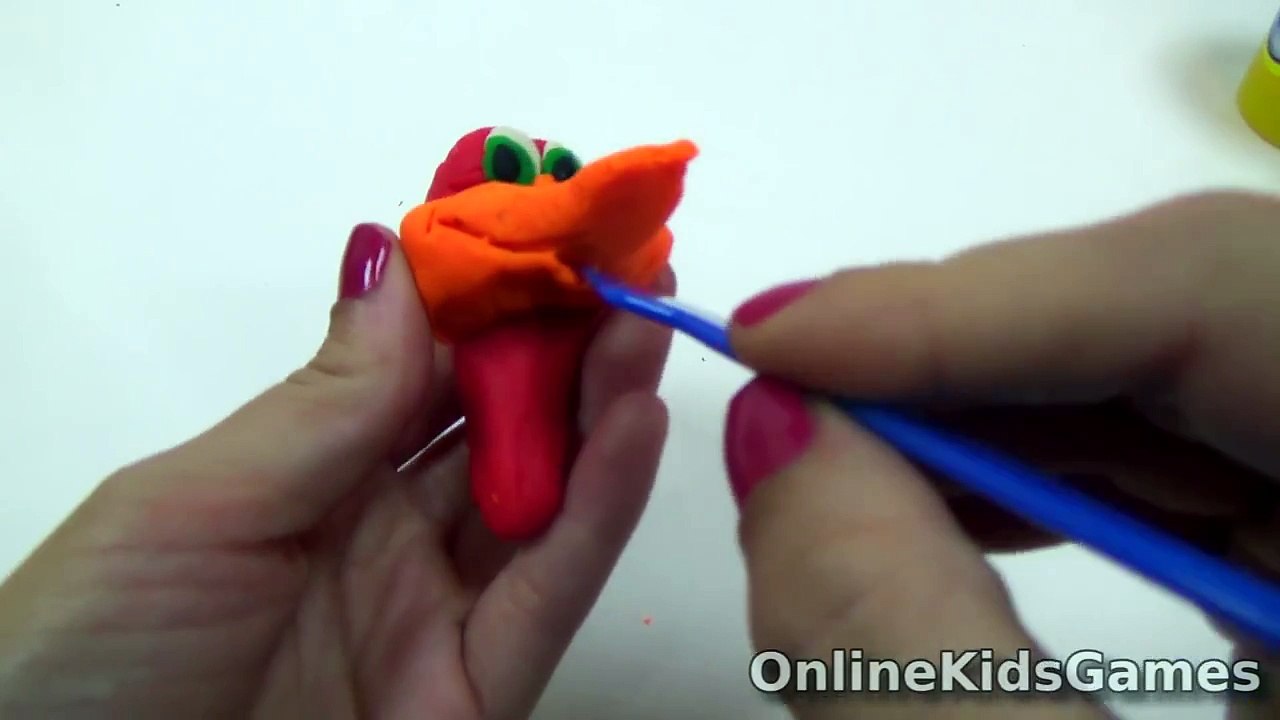 Play Doh Woody Woodpecker Vs Marvin the Martian How To PlAy-DOh Challenge