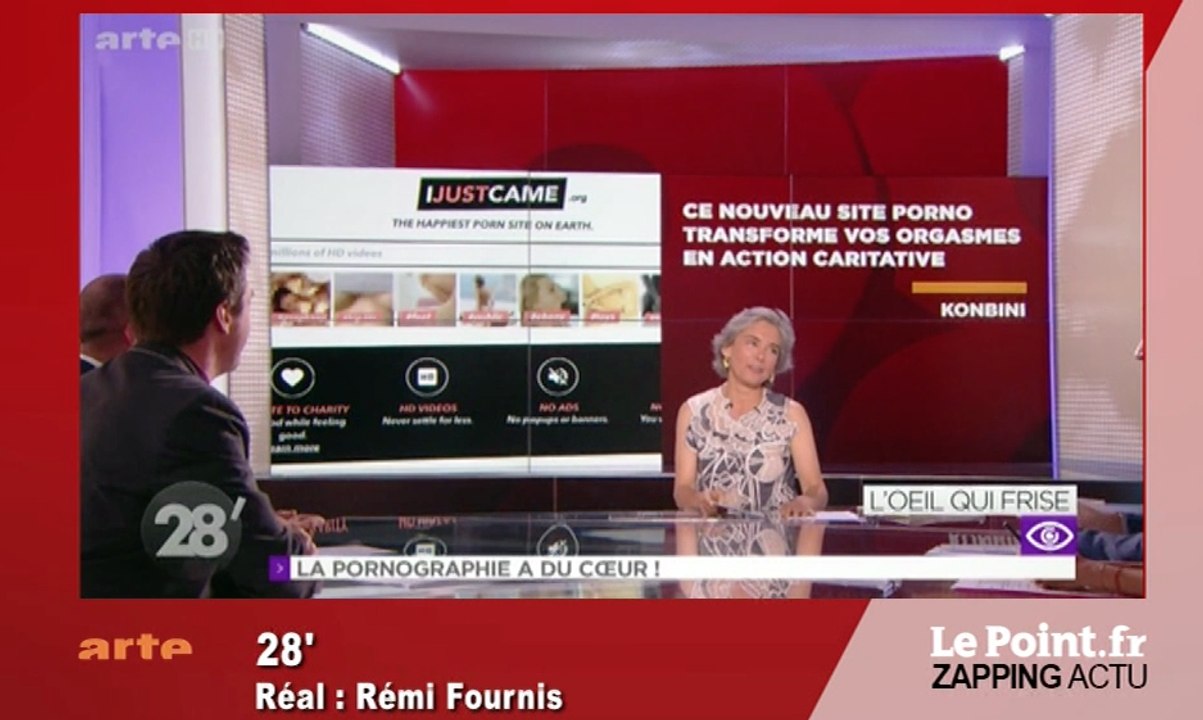 Un site invente le porno caritatif ! Le zapping du 1er juillet