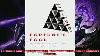 Popular book  Fortunes Fool Edgar Bronfman Jr Warner Music and an Industry in Crisis