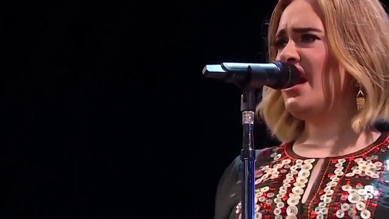 Adele Swearing Compilation - Glastonbury Music Festival 2016 in England, BBC Music Live Broadcast