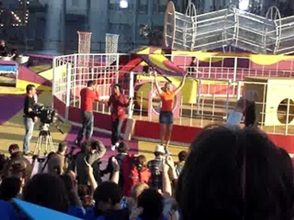 intervilles au futuroscope(avant le direct)