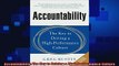 behold  Accountability The Key to Driving a HighPerformance Culture
