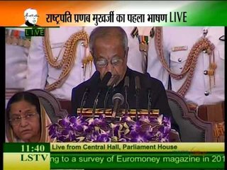 Will defend Constitution of India, says President Pranab Mukherjee