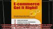 complete  Ecommerce Get It Right Essential Step by Step Guide for Selling  Marketing Products