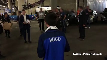 Antoine Griezmann gives match ball to son of couple murdered by ISIS