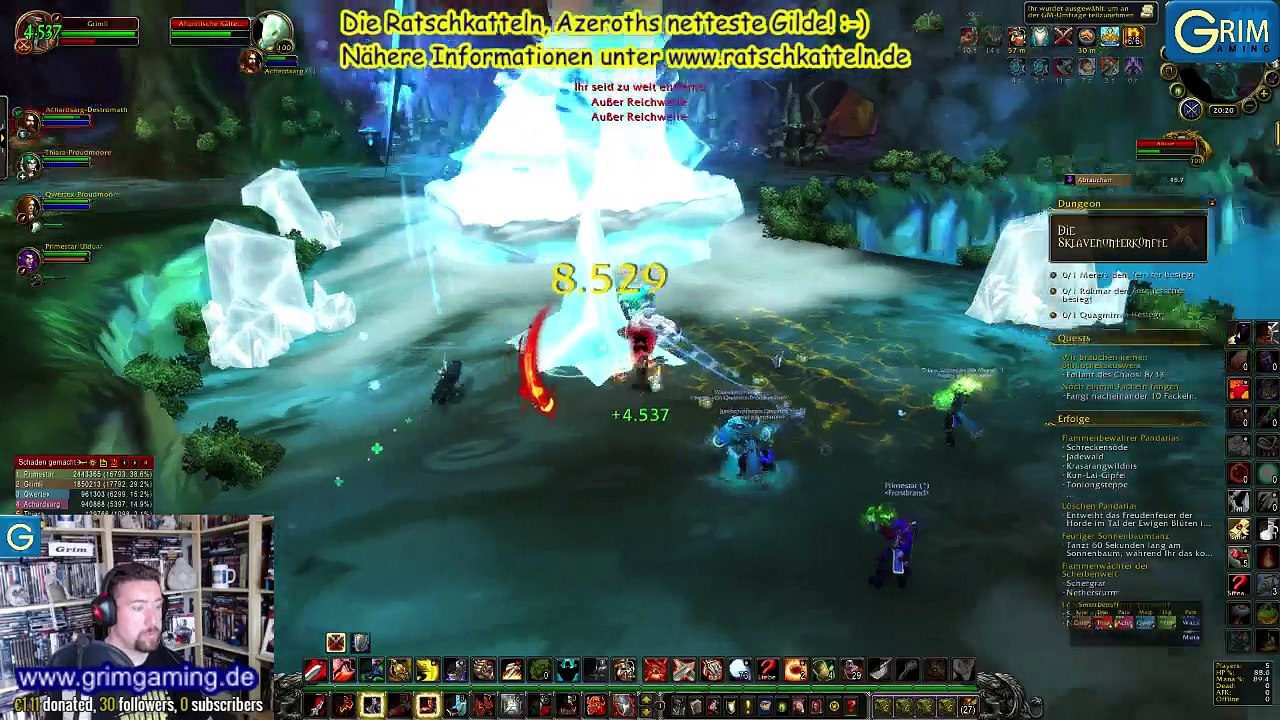 [GER] World of Warcraft 'Ratschkatteln daddeln' played by Grim