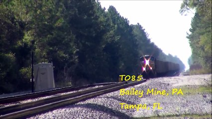 CSX Trains 2015: CSX T085: 10-25-15