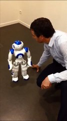 Nao, le robot de l'hôpital Clocheville
