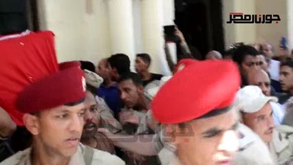 "قنا" تودع جثامين شهدائها بالفرافرة بجنازة عسكرية حاشدة