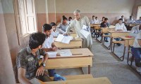 Karachi Students Taking Selfies During Cheating In Matriculation Exams