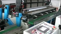 Automatic gluing kitchen towel toilet paper roll rewinding machine (include accumulator)
