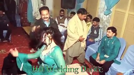 Beautiful Green Dress Girl Mujra