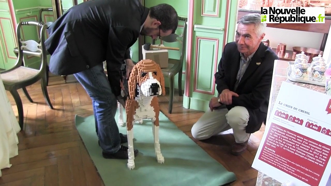 VIDEO. A Cheverny (41), l'histoire se raconte... en briques LEGO®