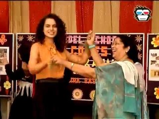 "My father didn't support me, Principal did.." Kangana said during visit to her school